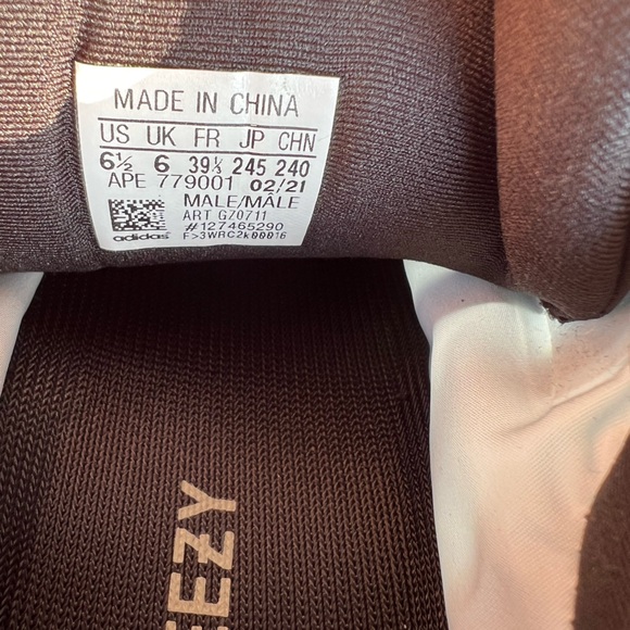 Adidas YEEZY Boost 700 MNVN "Blue Tint" Colorway Unisex Reflective Sneakers - Picture 11 of 12